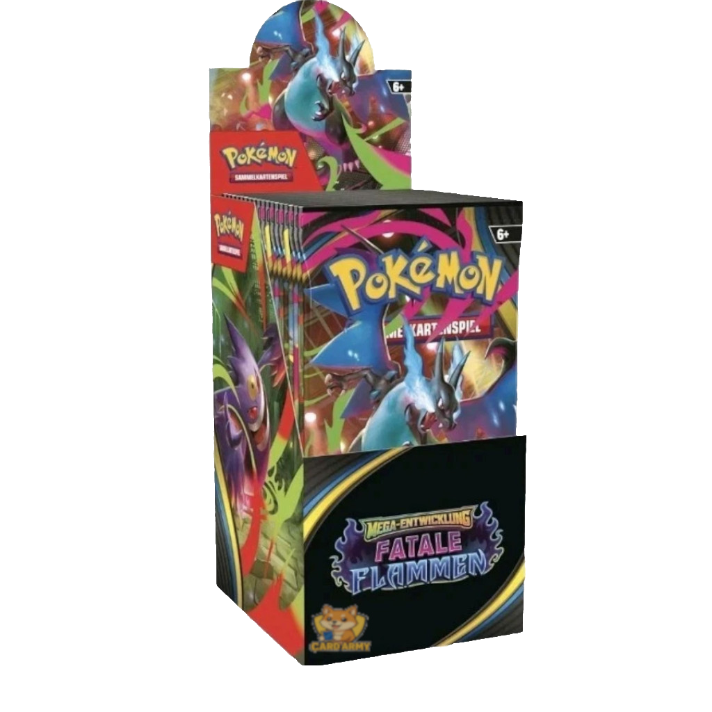 Pokemon Mega Entwicklung - Fatale Flammen 18er Display