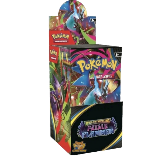 Pokemon Mega Entwicklung - Fatale Flammen 18er Display