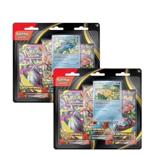 Pokemon Mega Entwicklung - 3-Pack Blister