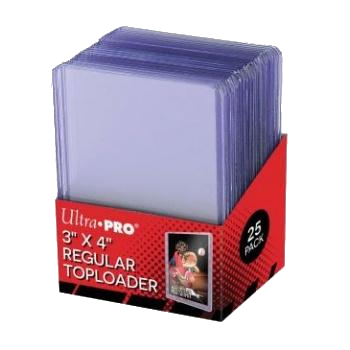 Ultra Pro 3" x 4" Toploader - 25 Stück