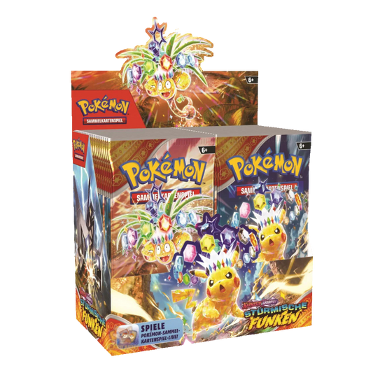 Pokemon Karmesin & Purpur - Stürmische Funken Display (Deutsch)